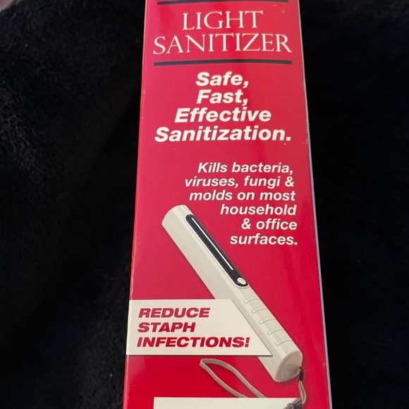 Travel Wand Sanitizer NEW in box with directions, kills germs in 10-30 seconds - Picture 12 of 16